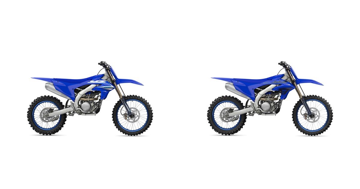 Motorrad Vergleich Yamaha YZ250F 2025 vs. Yamaha YZ250F 2024
