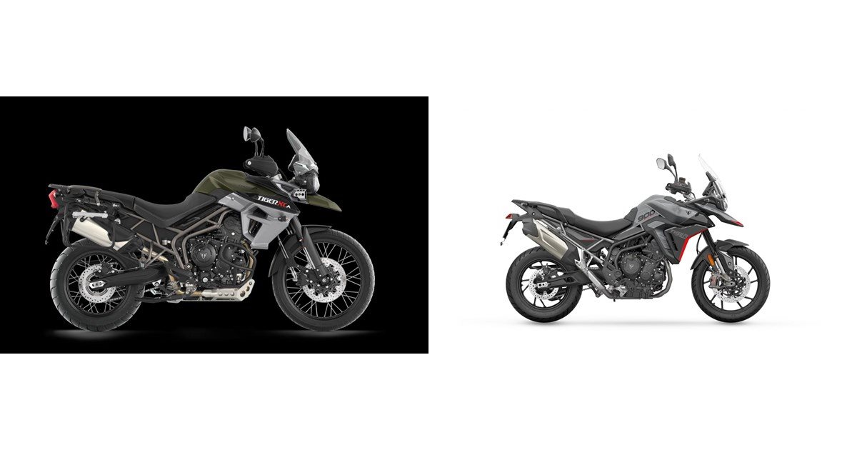 Motorrad Vergleich Triumph Tiger 800 XCA 2015 vs. Triumph Tiger 900 GT