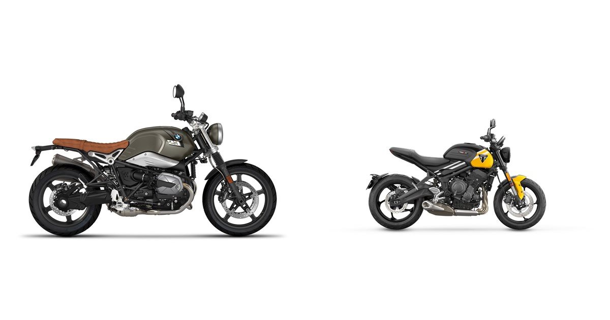 Motorrad Vergleich Bmw R Ninet Scrambler Vs Triumph Trident