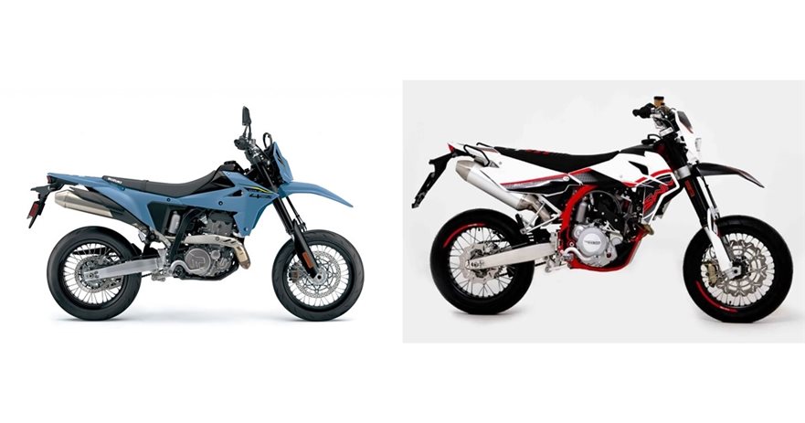 Motorrad Vergleich Suzuki Drz Sm Vs Swm Sm R