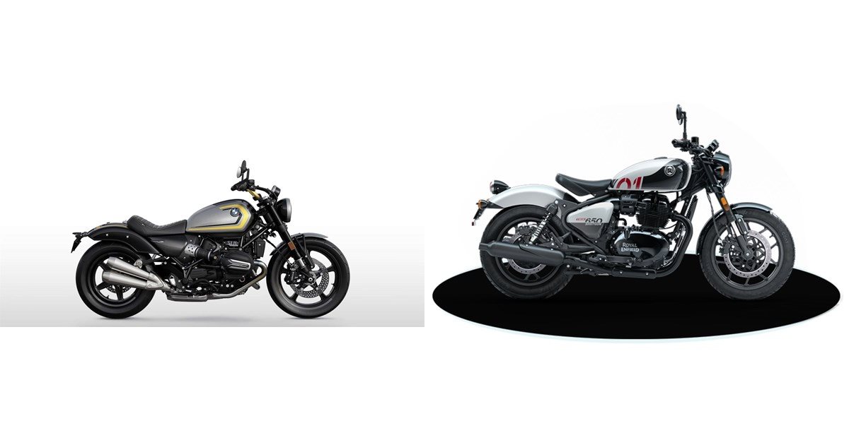 Motorrad Vergleich BMW R 12 2024 vs. Royal Enfield Shotgun 650 2024