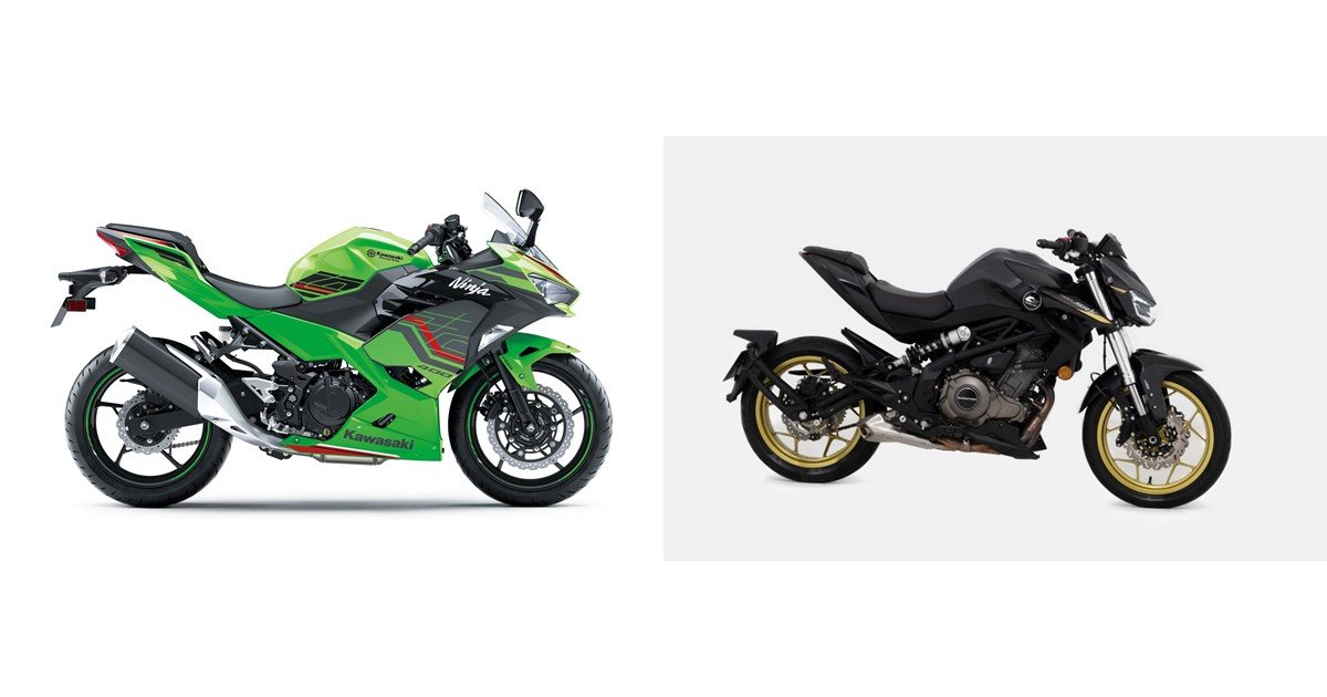 Kawasaki Ninja 400 2023 Vs Qj Motor Srk 400 2024