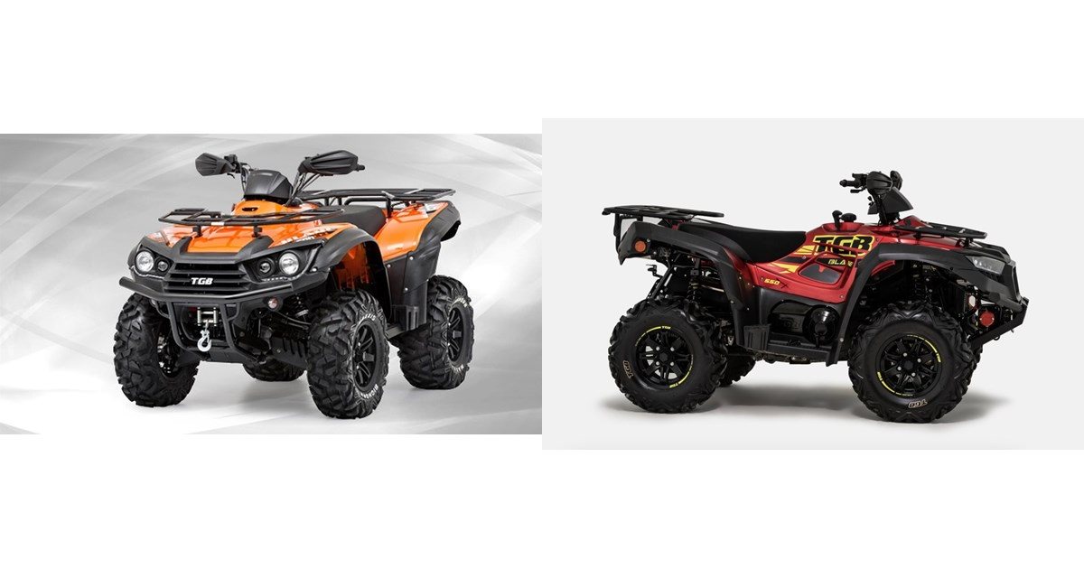Motorrad Vergleich TGB Blade 600 EFI 4x4 IRS 2020 vs. TGB Blade 550 FL ...