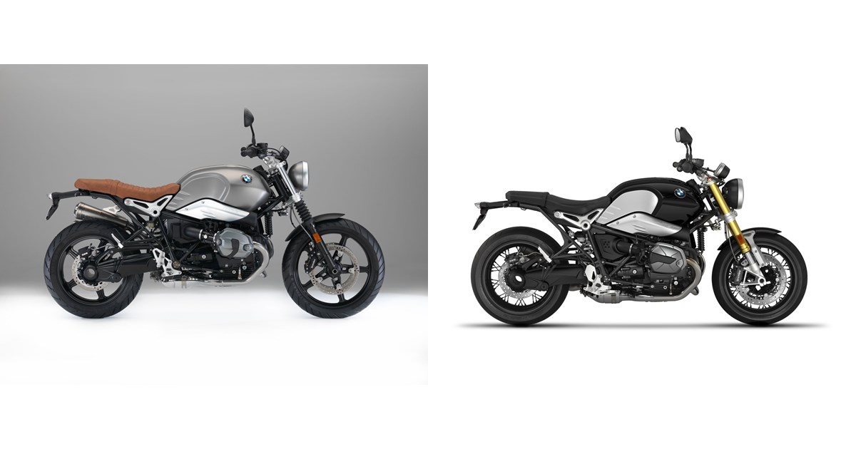 Motorrad Vergleich Bmw R Ninet Scrambler Vs Bmw R Ninet