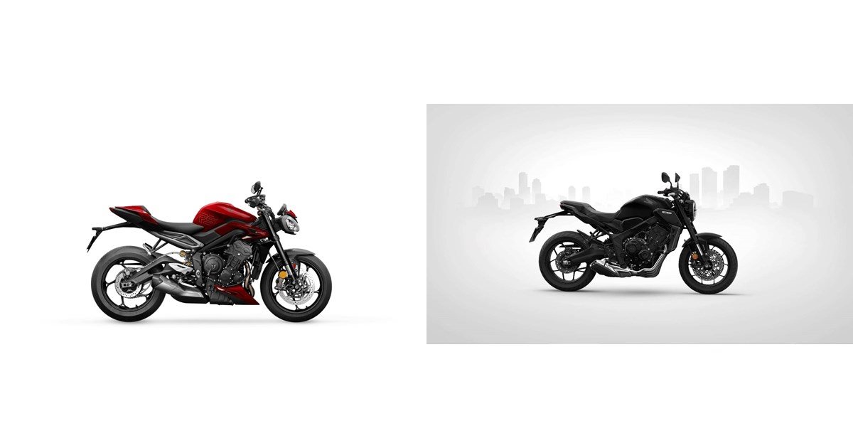 Motorrad Vergleich Triumph Street Triple Rs Vs Honda Cb R