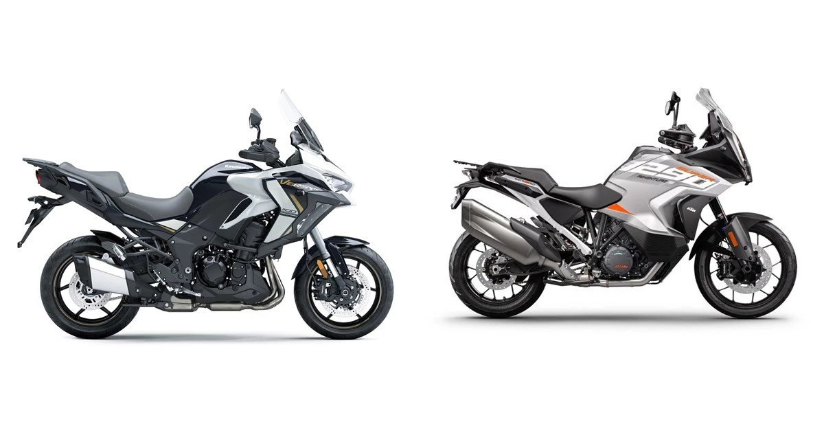 Kawasaki Versys 1100 SE 2025 vs KTM 1290 Super Adventure S 2024