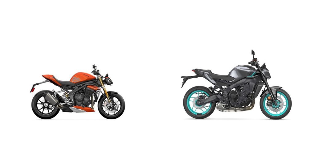 Motorrad Vergleich Triumph Speed Triple Rs Vs Yamaha Mt