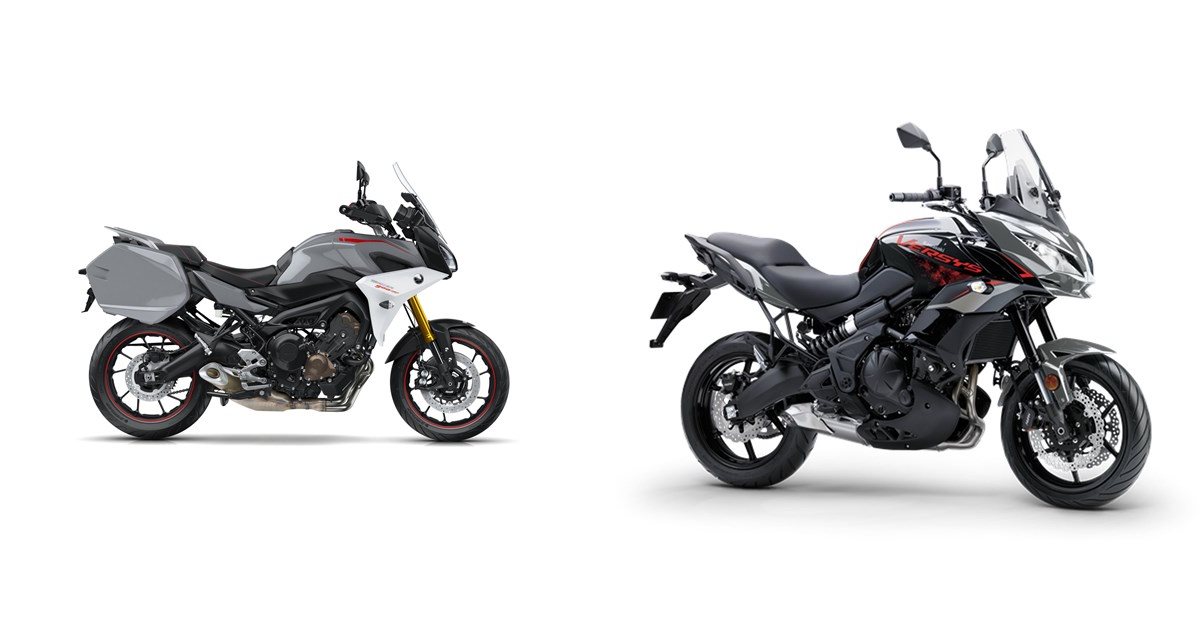Motorrad Vergleich Yamaha Tracer 900 GT 2018 vs. Kawasaki Versys 650 2021