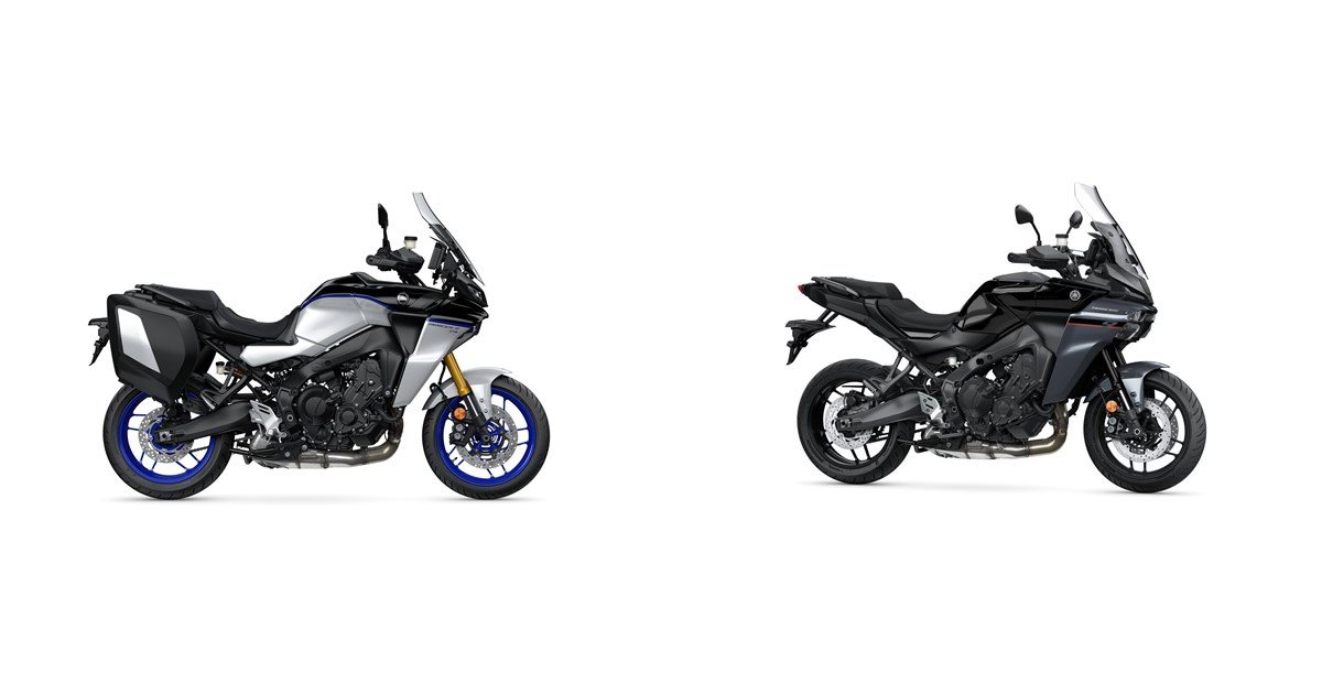 Motorrad Vergleich Yamaha Tracer 9 GT+ 2023 vs. Yamaha Tracer 9 Y-AMT 2025
