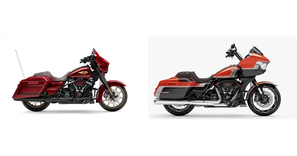 Motorrad Vergleich HarleyDavidson Touring Street Glide Special FLHXS