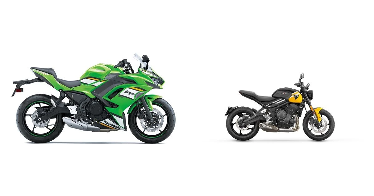 Kawasaki Ninja 650 2025 vs Triumph Trident 660 2025