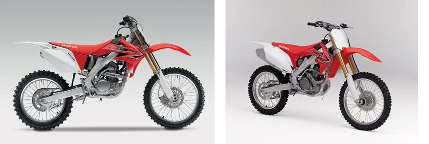 Honda CRF250R 2009 vs Honda CRF250R 2011