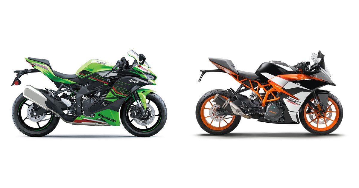 Kawasaki Ninja ZX-4RR 2024 vs KTM RC 390 2020