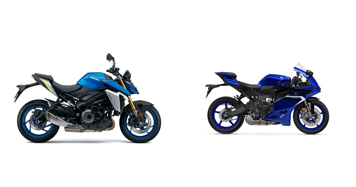 Motorrad Vergleich Suzuki GSXS1000 2023 vs. Yamaha R9 2025