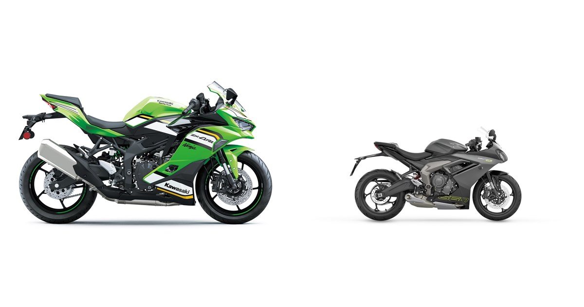 Kawasaki Ninja ZX-4RR 2025 vs Triumph Daytona 660 2024