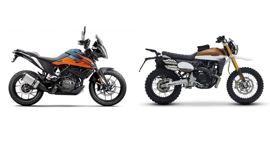 Motorrad Vergleich Ktm 390 Adventure 2023 Vs. Fantic Caballero Explorer 