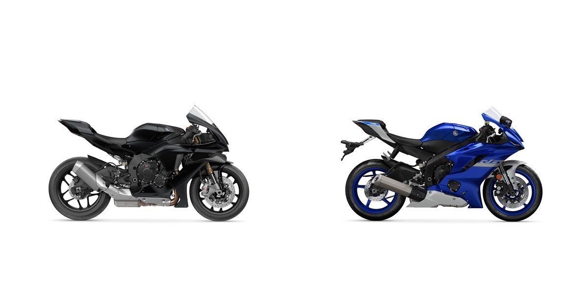 Yamaha R1 RACE 2025 vs Yamaha YZF-R6 2020