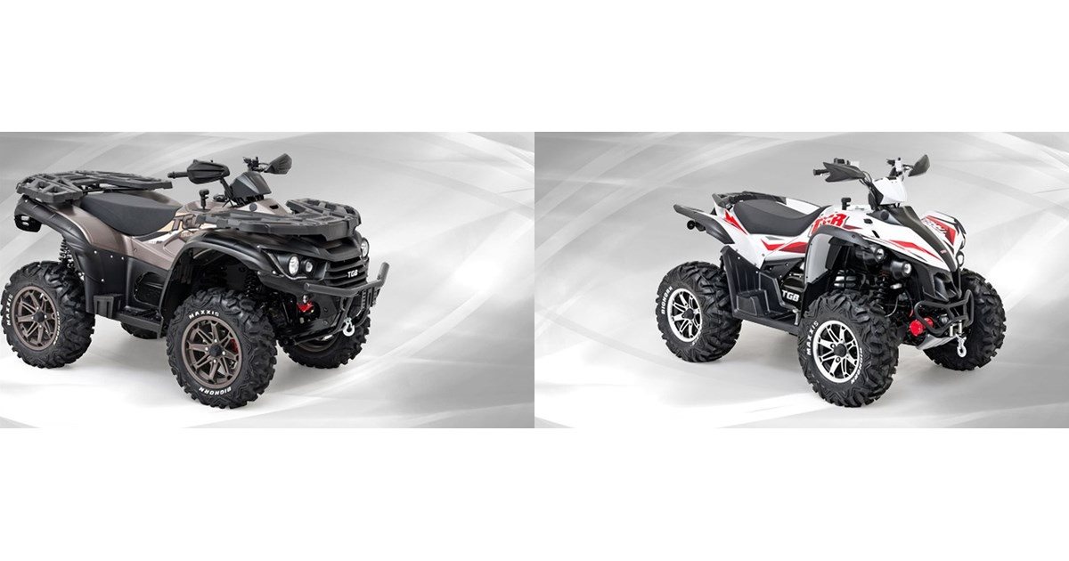 Motorrad Vergleich TGB Blade 600 EFI SE 4x4 EPS IRS 2020 vs. TGB Target ...