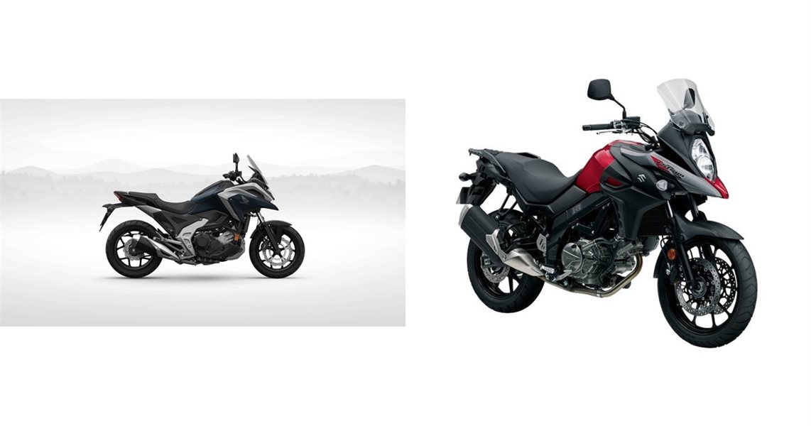Honda NC750X 2023 vs Suzuki V-Strom 650 2020
