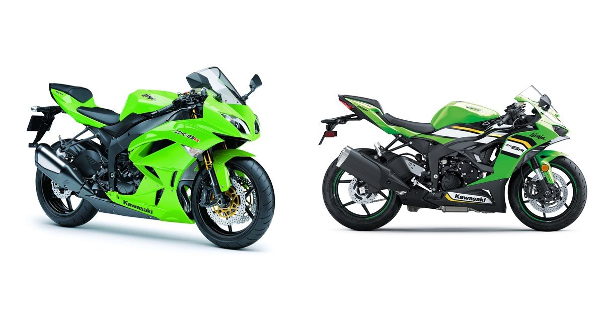 わかんない Kawasaki Ninja ZX-6R 2025 vs Kawasaki Ninja ZX-6R 636 2013