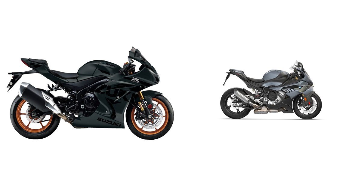 Rr Vs R Suzuki GSX-R 1000 R 2022 vs BMW S 1000 RR 2025