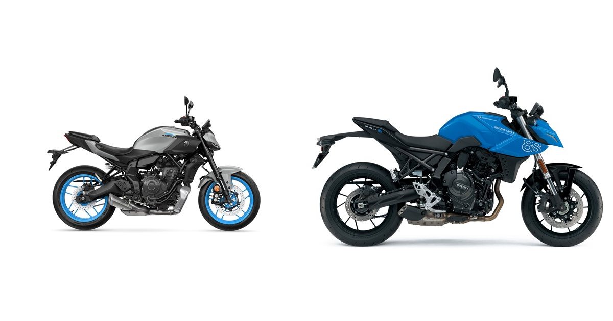 Yamaha MT-07 2025 vs Suzuki GSX-8S 2025