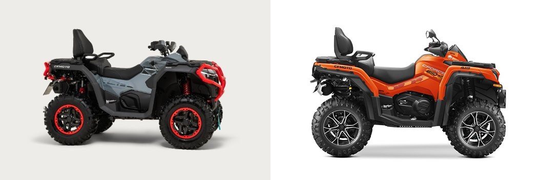 CFMOTO CForce 850 Touring Pro Limited 2025 vs CFMOTO CForce 850 V2 EFI ...