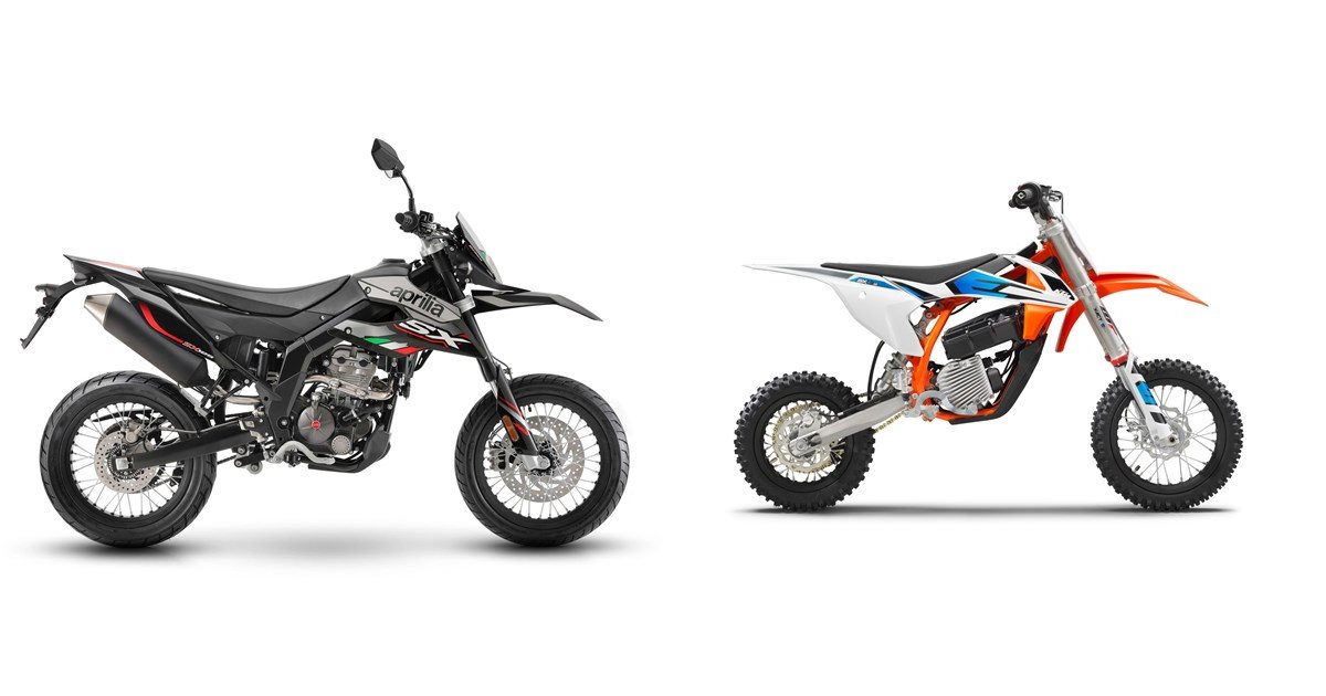 Aprilia SX 125 Supermoto 2020 vs KTM SX-E 5 2020