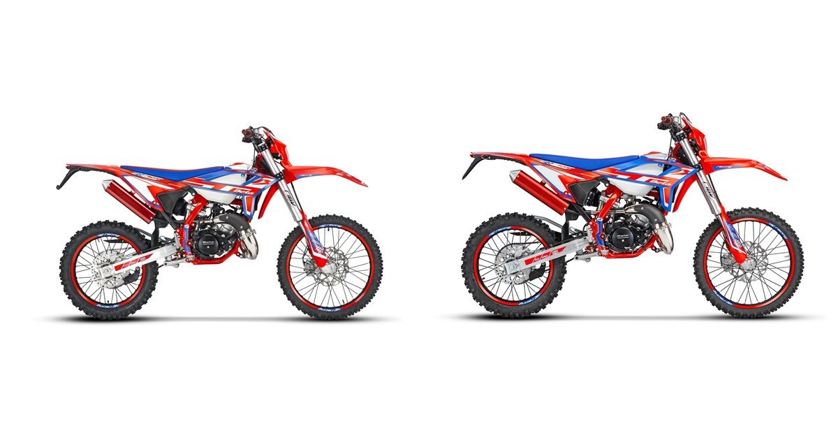 Motorrad Vergleich Beta RR 50 Racing 2023 vs. Beta RR 50 Race 2025