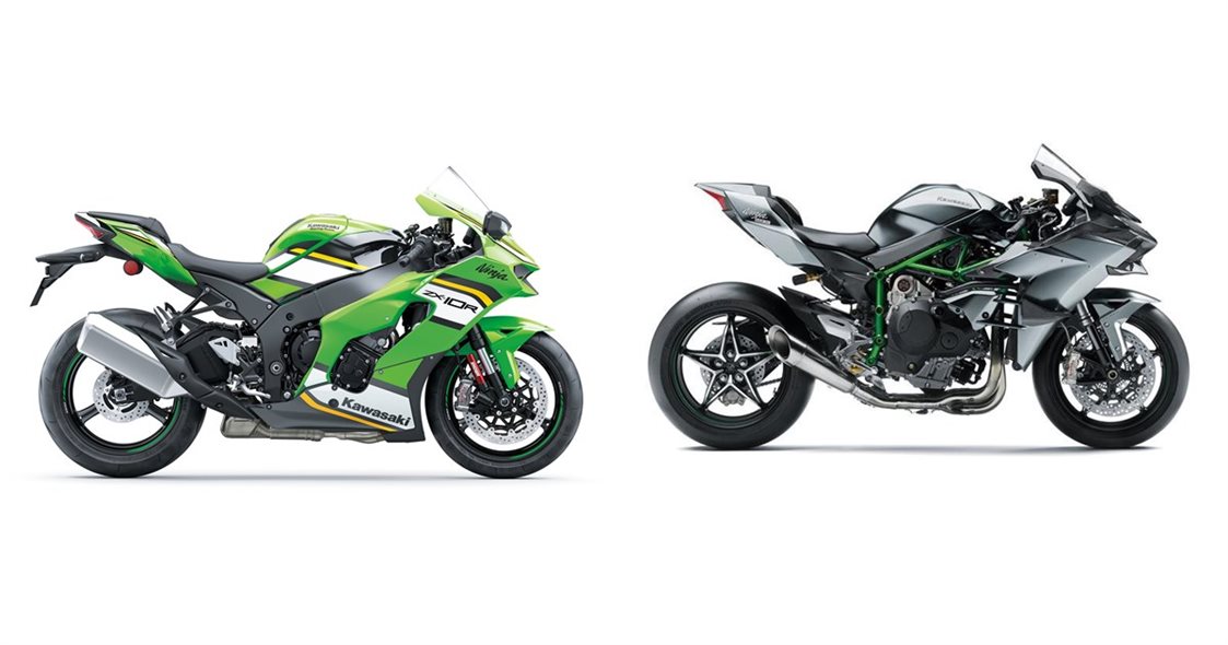 Kawasaki Ninja ZX-10R 2025 vs Kawasaki Ninja H2R 2025