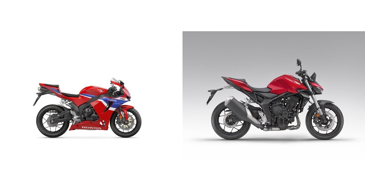 Honda CBR600RR 2025 vs Honda CB1000 Hornet 2025