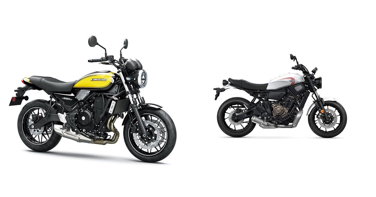 Kawasaki Z650 RS 2025 vs Yamaha XSR700 2025
