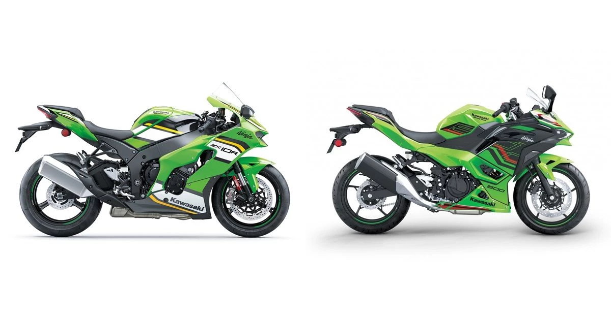 Kawasaki Ninja ZX-10R 2025 vs Kawasaki Ninja 500 SE 2024