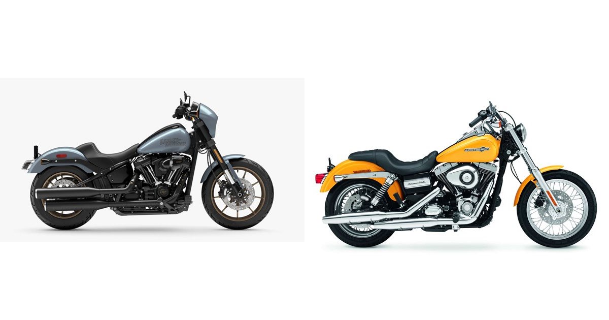 Interesting Super Glide Vs Low Rider Photos
