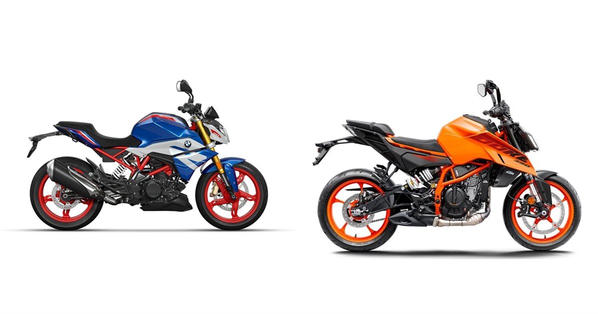 BMW G 310 R 2025 vs KTM 390 Duke 2025