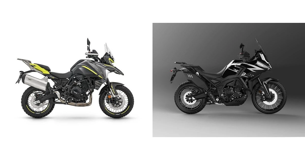 Benelli TRK 702 X 2024 vs Zontes 703F 2025