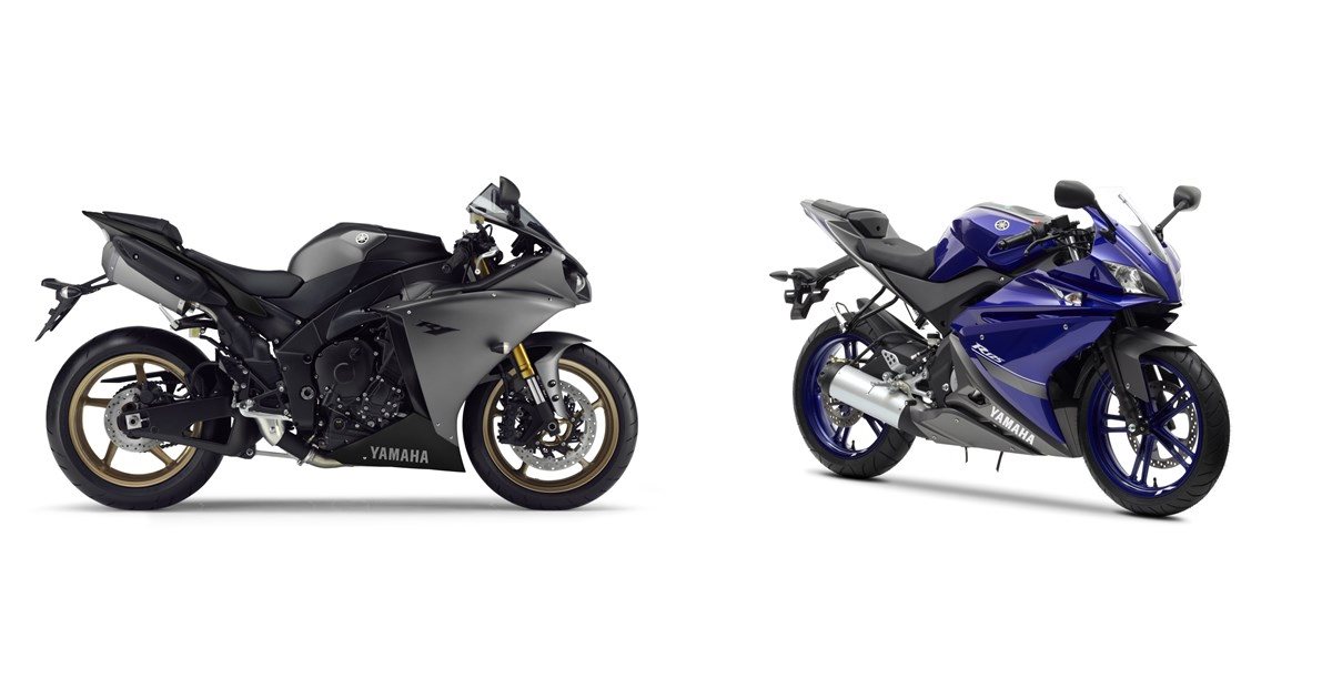Yamaha R1 2014 vs Yamaha R125 2014