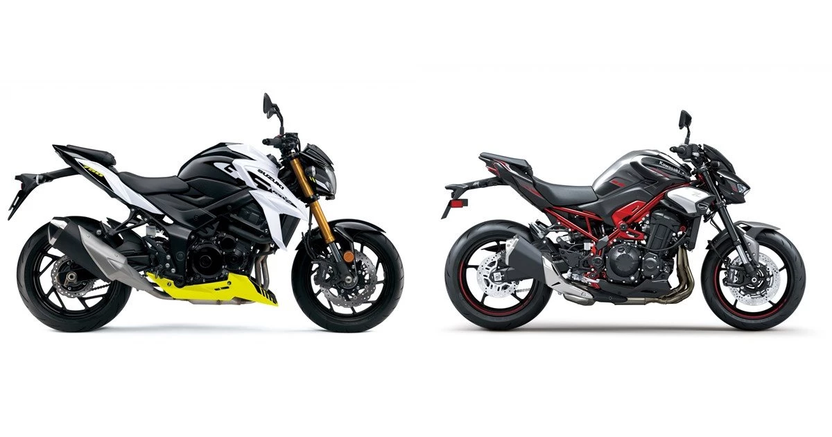 Suzuki GSX-S750 2021 vs Kawasaki Z900 70kW 2025