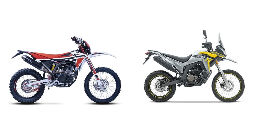 Motorrad Vergleich Fantic XEF 250 Trail 2022 vs. Voge 300 Rally 2025