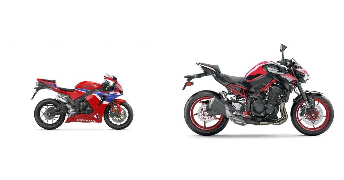 Honda CBR600RR 2025 vs Kawasaki Z900 2024