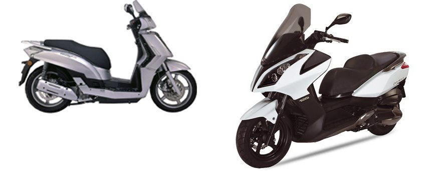 Komplett-Set Luftfilter & Ölfilter Für Kymco People GT 125I (Baujahr 2010–2013) – KIT80003