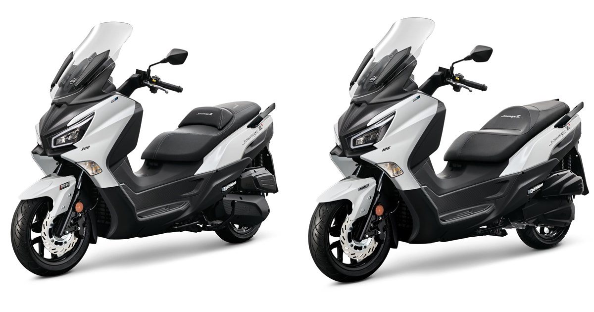 Motorrad Vergleich Sym Joymax Z+ 300i 2025 vs. Sym Joymax Z+ 125 2025