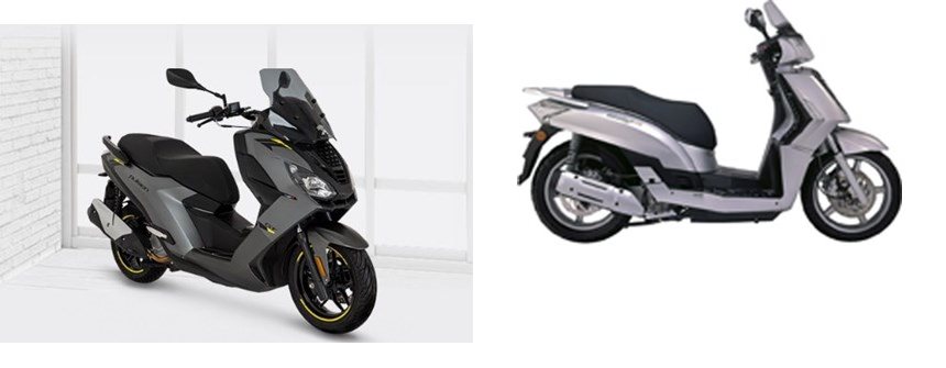 Komplett-Set Luftfilter & Ölfilter Für Kymco People GT 125I (Baujahr 2010–2013) – KIT80003