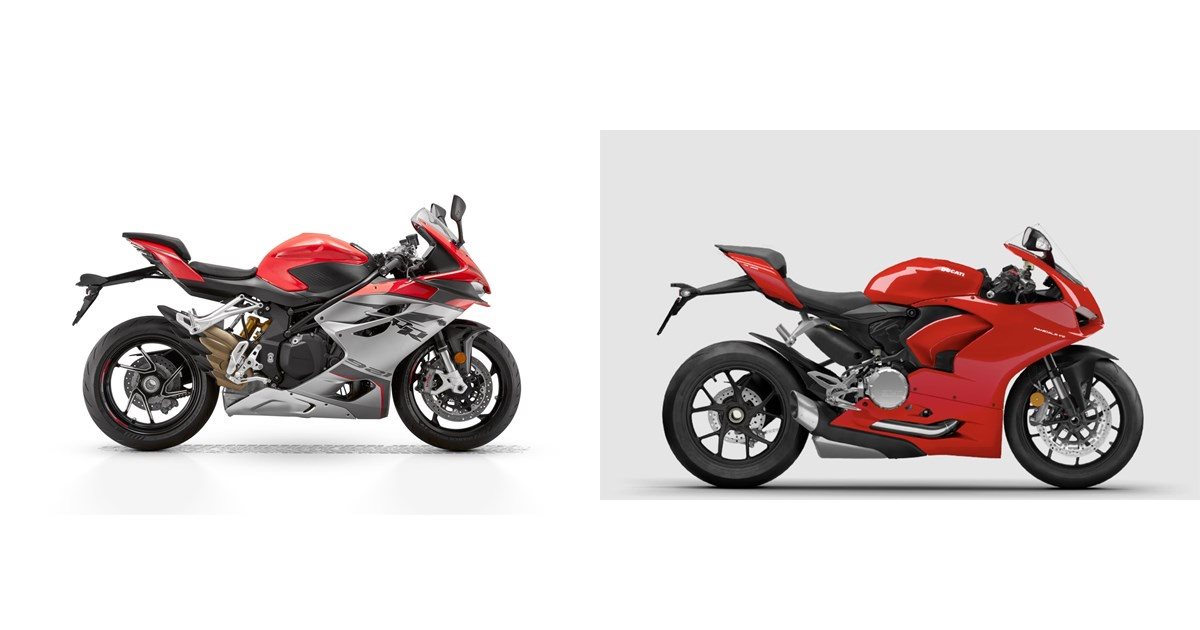 QJ Motor SRK 921 RR 2025 vs Ducati Panigale V2 2024