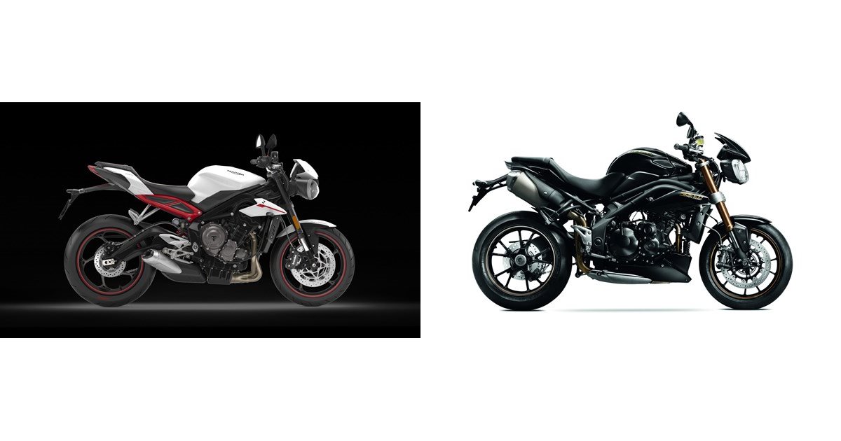 Motorrad Vergleich Triumph Street Triple 765 R 2017 vs Triumph Speed Motorrad Vergleich Triumph Street Triple 765 R 2017 vs Triumph Speed