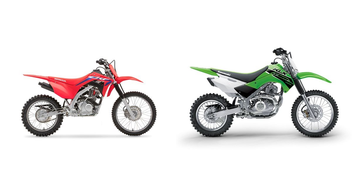 Honda CRF125F 2023 vs Kawasaki KLX 140R 2023
