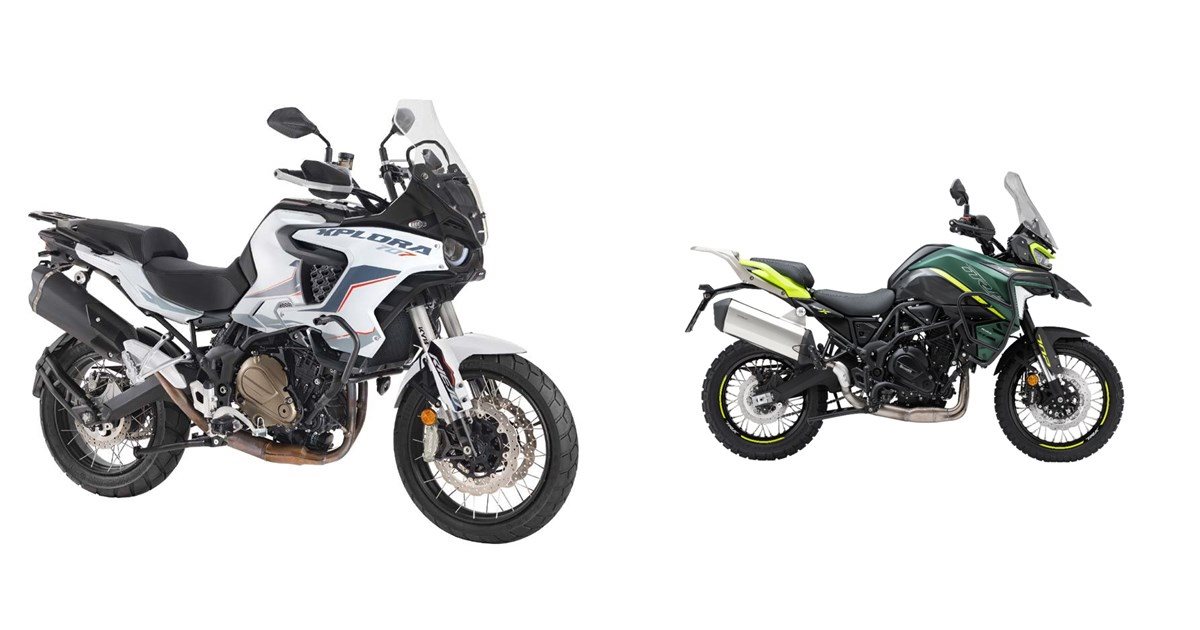 Motorrad Vergleich Rieju Xplora 707 2025 vs. Benelli TRK 702 X 2025