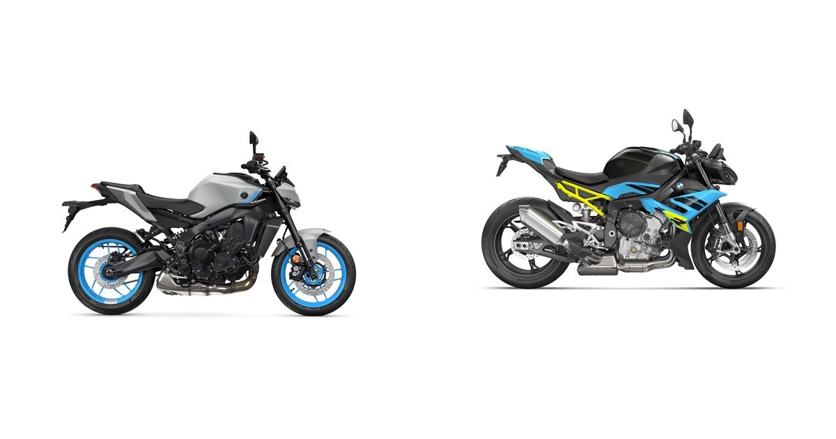 Motorrad Vergleich Yamaha MT-09 Y-AMT 2025 vs. BMW S 1000 R 2025