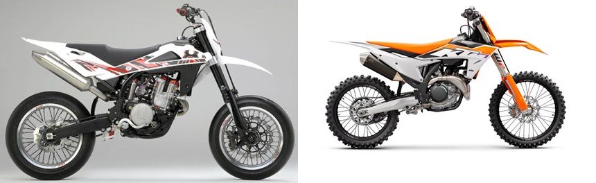450 Rse Vs R1 Motorrad Vergleich Husqvarna SM 450 RR 2009 vs. KTM 450 SX-F 2023
