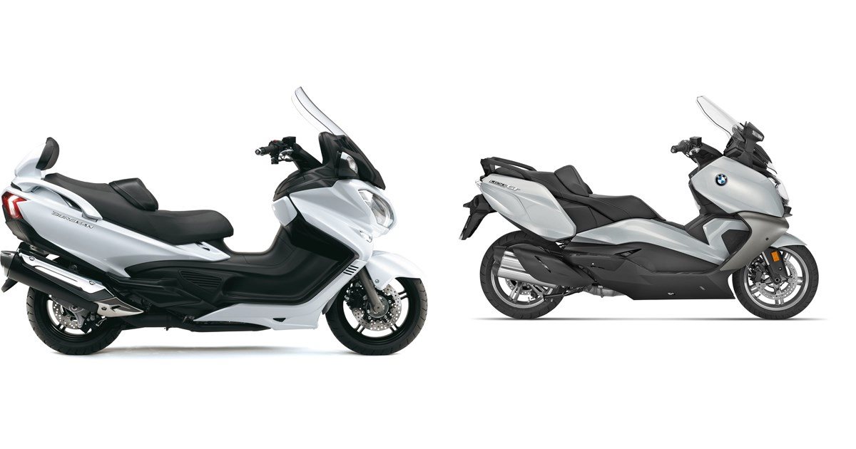 Suzuki Burgman 650 Executive 2019 vs BMW C 650 GT 2020